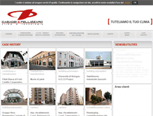 Tablet Screenshot of casadeipellizzaro.com